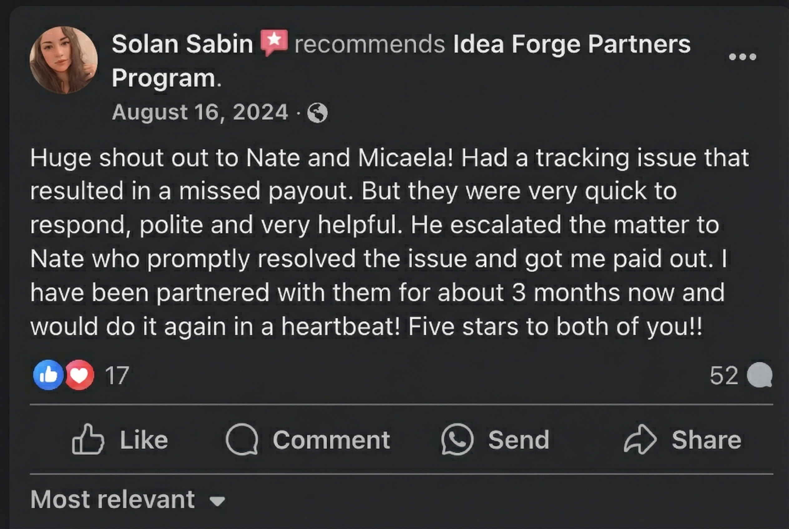 Solan Sabin review